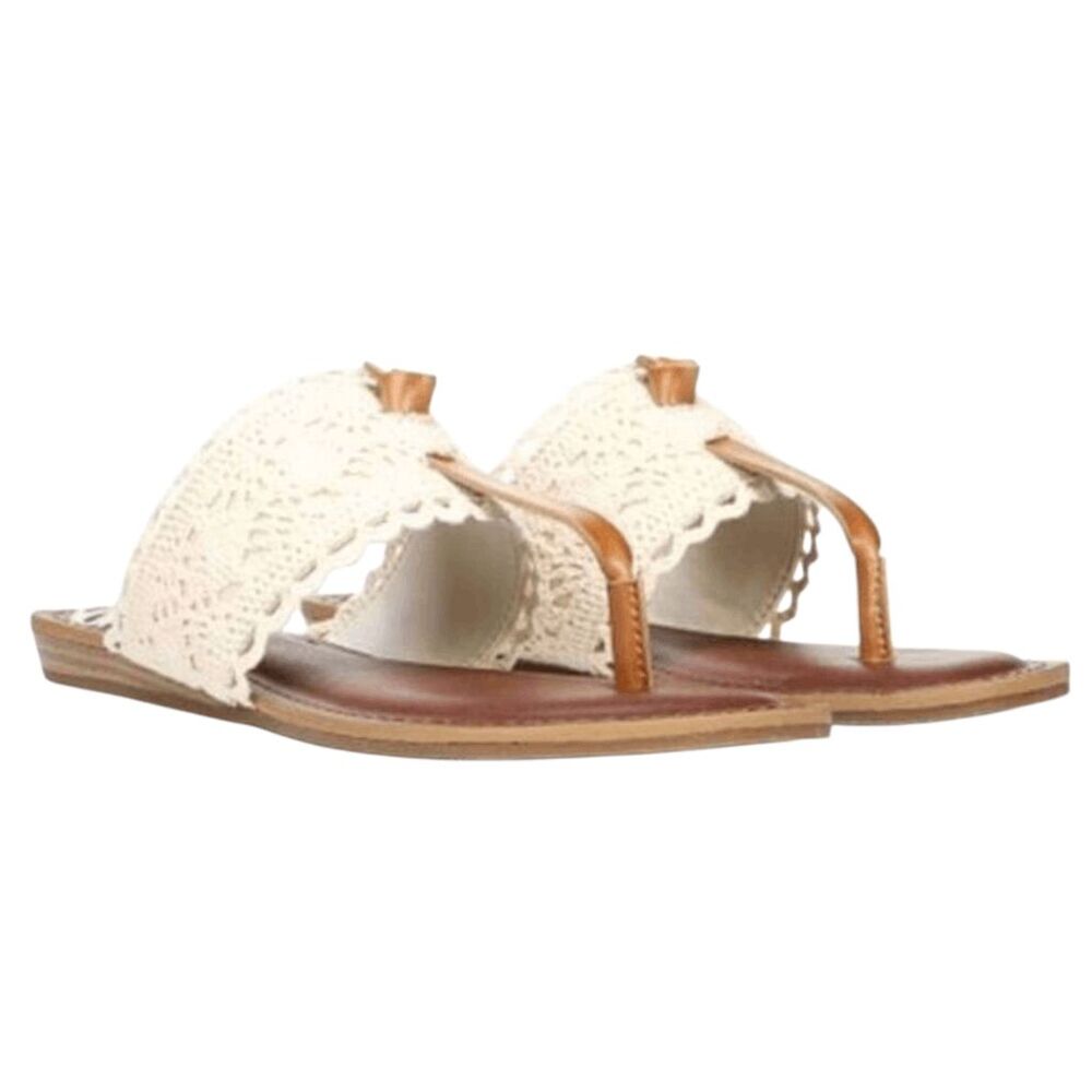 FERGALICIOUS BY FERGIE Crochet Knitted Sandals Size 6.5